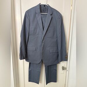 J. Crew Men's Slate Blue Suit